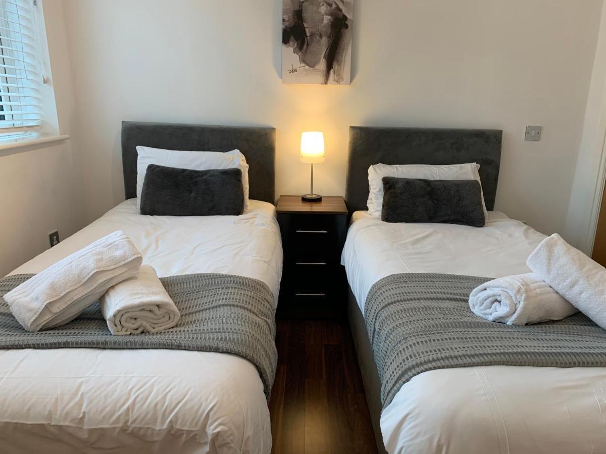 Zen Quality Beautiful 2 Bedroom Apartment With Free Parking And Wifi Close To Alexander Stadium Birmingam Exterior foto