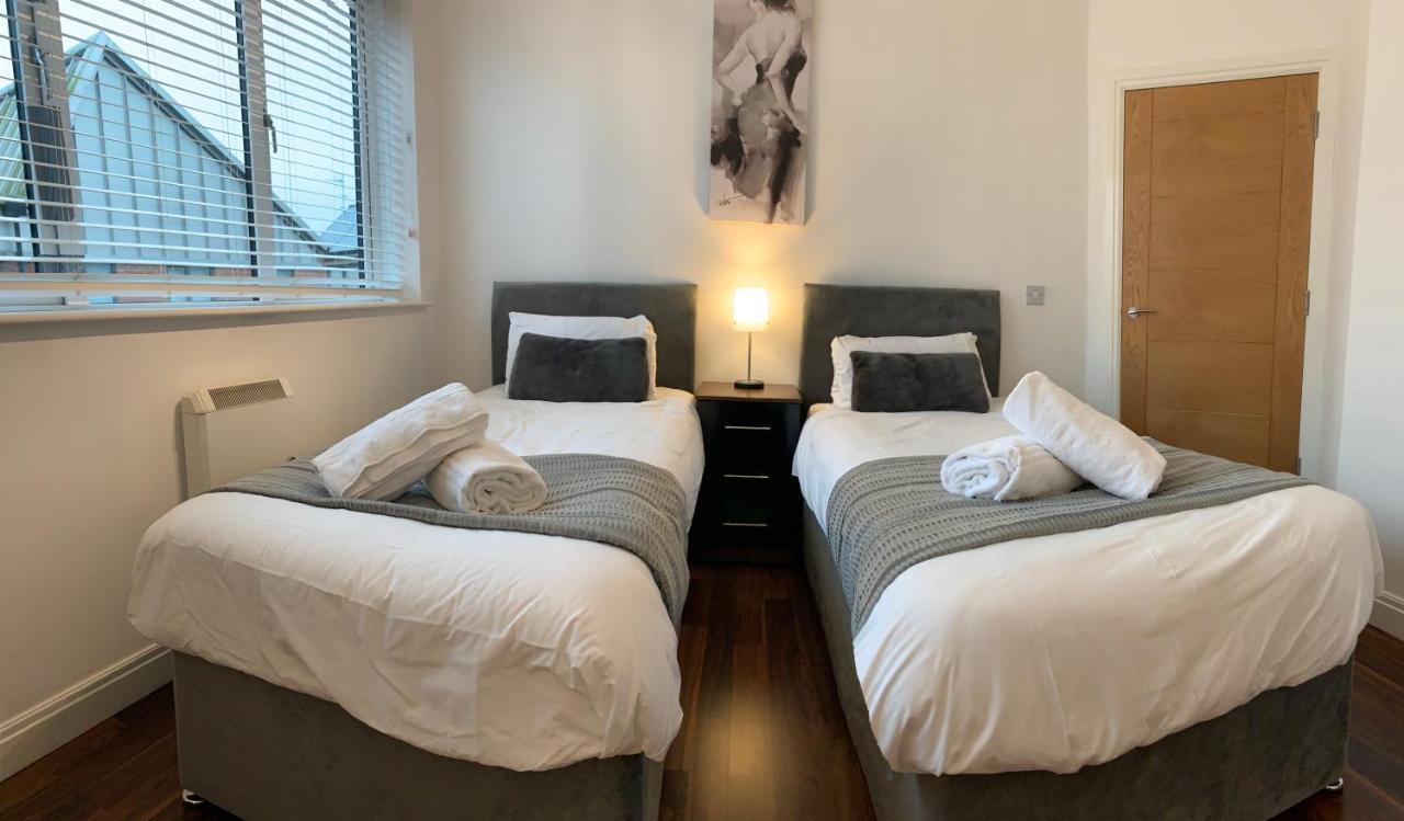 Zen Quality Beautiful 2 Bedroom Apartment With Free Parking And Wifi Close To Alexander Stadium Birmingam Exterior foto